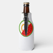 IERLAND STAAT MET PALESTINA - Watermeloen Flesjeskoeler (Fles Achterkant)