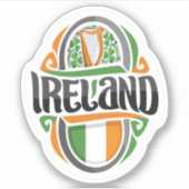 Ierland Sticker (Voorkant)