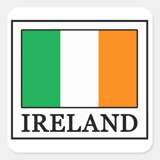 Ierland Sticker (Voorkant)