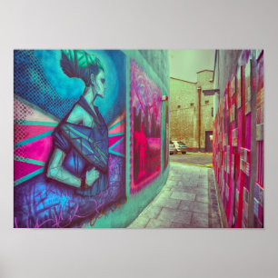  Ierland Street Art Poster