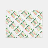 IERLAND SUBWAY ART FLEECE DEKEN (Voorkant (Horizontaal))