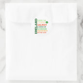 IERLAND SUBWAY ART RONDE STICKER (Tas)