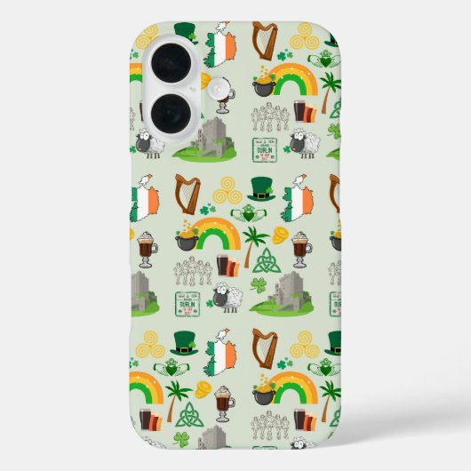 Ierland Symbolen Case-Mate iPhone Case (Achterkant)