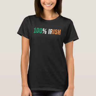 Ierland Thuis trots 100 Iers 1 T-shirt