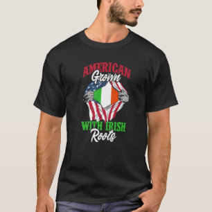 Ierland thuisland Amerikaan groeit met Irish Roo T-shirt