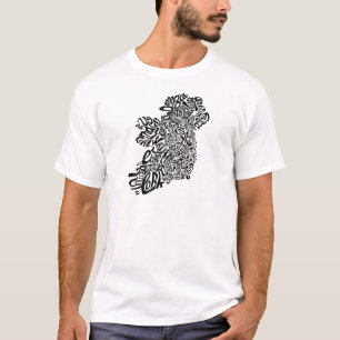 Ierland Typoraphy T-shirt