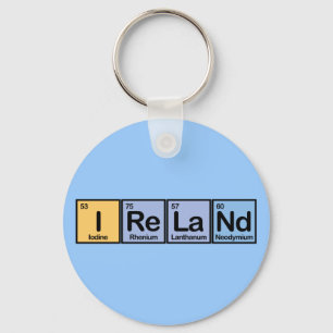 Ierland van Elements Sleutelhanger