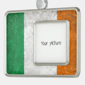 Ierland Verzilverd Kader Ornament (Links)