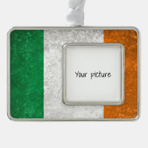 Ierland Verzilverd Kader Ornament