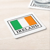 Ierland Vierkante Kartonnen Onderzetter (Schuin)