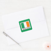 Ierland Vierkante Sticker (Envelop)