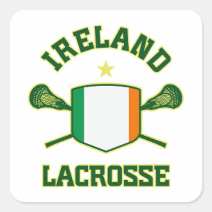 Ierland Vierkante Sticker