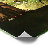 Ierland. Vintage-poster Poster (Hoek)