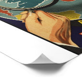 Ierland Vintage Travel Poster (Hoek)