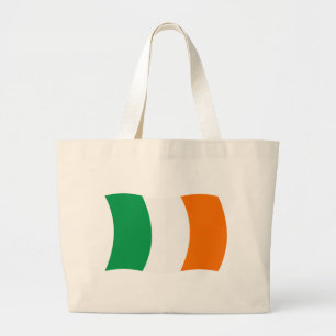 Ierland Vlag Boodschappentas Grote Tote Bag