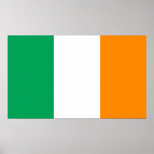 ierland vlag poster