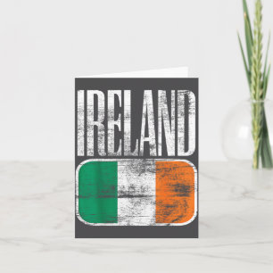 Ierland Vlag Steun Kaart