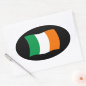 Ierland Vlag Sticker (Envelop)