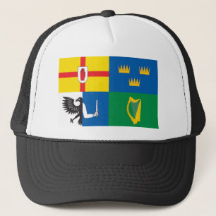 Ierland (Vlag van vier provincies) Trucker Pet