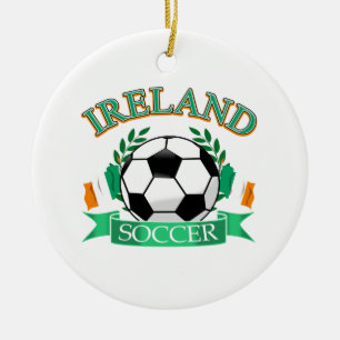 Ierland voetbal design keramisch ornament