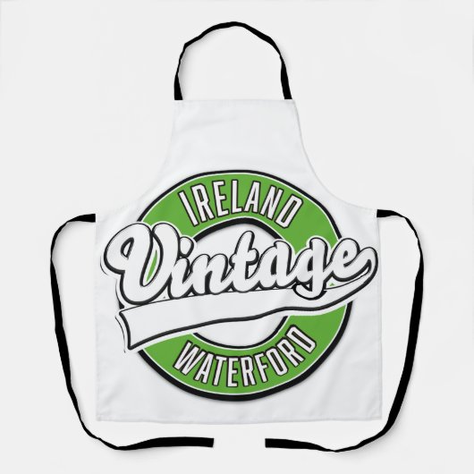 Ierland Waterford vintage logo Schort (Voorkant)