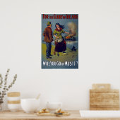 Ierland WW1 poster werving Brits leger (Keuken)