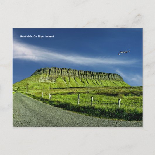 Iers afbeelding voor briefkaart (Voorkant)