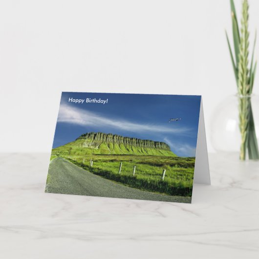 Iers afbeelding voor het wenskaart van Birthday Kaart (Voorkant)