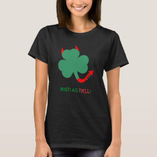 Iers als hel unieke Shamrock St. Pats Day T-shirt