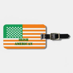 Iers Amerikaans Bagagelabel