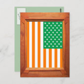 Iers Amerikaans Briefkaart (Voorkant / Achterkant)