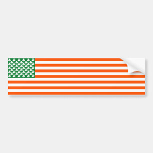 Iers Amerikaans Bumpersticker