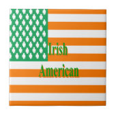 Iers Amerikaans Tegeltje (Voorkant)