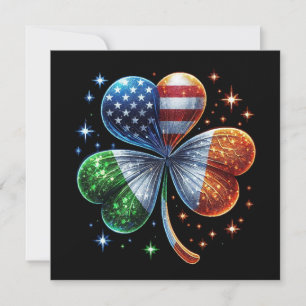 Iers-Amerikaanse vlag ST. PATRICK'S DAY