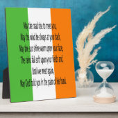 Iers Bessing Gebed Fotoplaat (Zijkant)