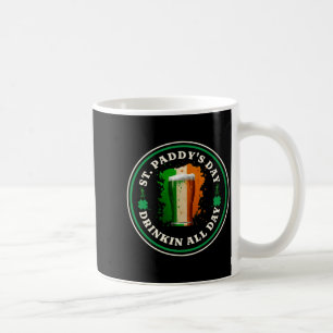 Iers Bier Ierland Vlag St. Patrick's Dag Drinken T Koffiemok
