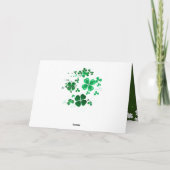 Iers Birthday Blessing Inspirerend Kaart (Achterkant)