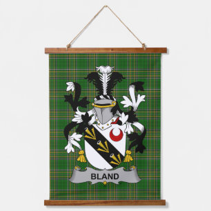 Iers Bland Wapen Familie Crest Hangend Wandkleed
