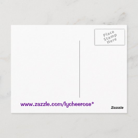 Iers briefkaart voor zegen (Achterkant)