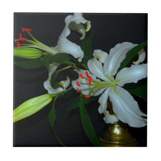 Iers Collectie voor ontwerp-messing en ventilator Tegeltje (Voorkant)