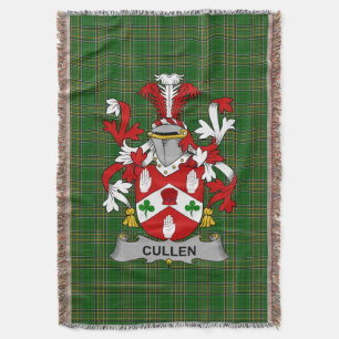 Iers Cullen of O_Cullen Wapen van Familie Crest Deken