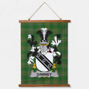 Iers Dawney of Dawnay Wapen Familiewapen Hangend Wandkleed