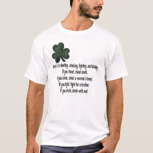 Iers Drink Gezegde 1 - T-Shirt