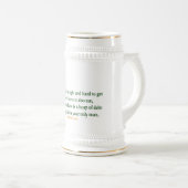 Iers Drink Gezegde 2 - Stein/Mok Bierpul (Voorkant rechts)