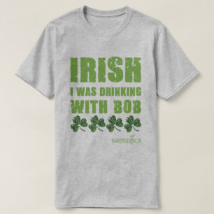 Iers Drink ik met Bob T-shirt