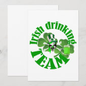 Iers drink team (Voorkant / Achterkant)