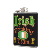 Iers Drink Team Flask Heupfles (Links)