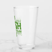 Iers Drink team Shamrock Glas (Links)