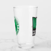 Iers Drink team - trots om Iers te zijn Glas (Links)