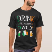 Iers - Drink tot je dagnaam bent T-shirt (Voorkant)